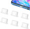 IOSPKKIO® 6 Stück USB C Staubschutzstecker, Kompatibel mit Google Samsung Galaxy Xiaomi Redmi XPLORA Motorola iphone15, Silikonhülle USB 3.1 Typ C Schutzkappe, Weiß