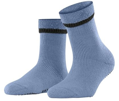 FALKE Damen Cuddle Pads W HP Baumwolle Wolle Rutschhemmende Noppen 1 Paar Stoppersocken, Blau (Airy Blue 6707), 39-42