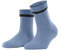 FALKE Damen Cuddle Pads W HP Baumwolle Wolle Rutschhemmende Noppen 1 Paar Stoppersocken, Blau (Airy Blue 6707), 39-42