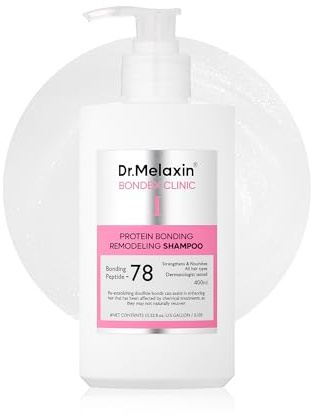 Dr.Melaxin Bondex Protein Bonding Remodeling Shampoo mit Arganöl | Stärkender Keratin- & Peptid-Bonder | Haarreparatur | 13,52 fl.oz.