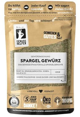 Bremer Gewürzhandel Spargel Gewürz, für weißen und grünen Spargel, ohne Geschmacksverstärker, 50g