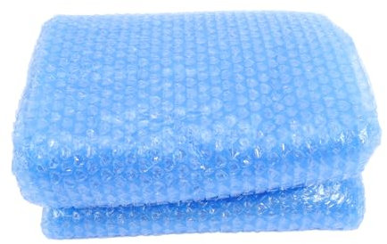 Rechteckige Aufblasbare Pool Luftpolsterabdeckung Pe Blau Isolierend