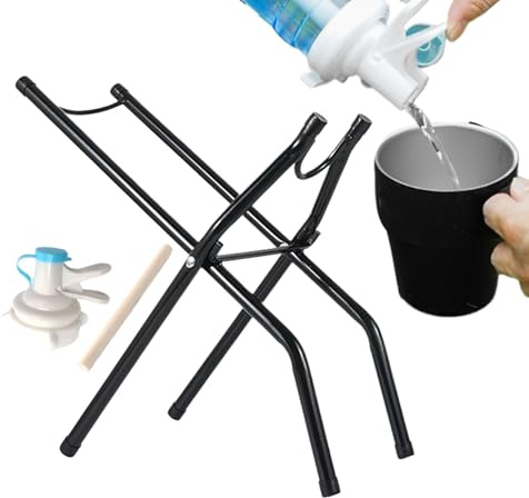 Water Jug Holder - Gallon Water Bottle Rack | High Performance Water Jug Rack for Kitchen, Home Water Storage Stand, Water Bottle Rack Stand, Water Jug Holder for Living Room Garage