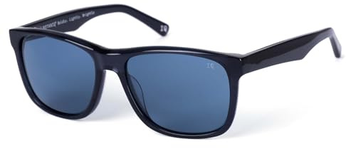Blau Transparent Sonnenbrille mit UV-Schutz von Botaniq