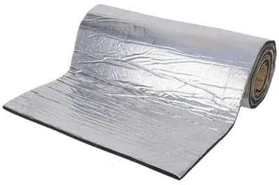 SQOFHFB Isolierung für Autos 5/10MM Sound Deadener Wärmedämmung Matte Auto Van Schallschutz Trittschalldämmung Isolierung Auto Haube Isolierung Stille Tür Wand Motorraumdämmung(500x2000x10mm)