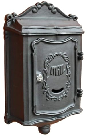 Cassetta delle Lettere Cassetta Postale A Parete Antica In Alluminio Pressofuso Per Ufficio Domestico Cassette Postali Condominiali