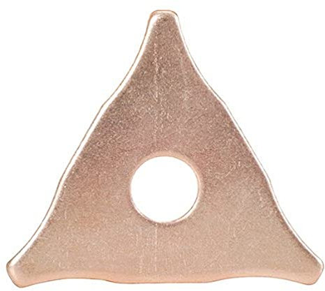 KS Tools 500.8596 Dreispitz-Lochscheiben verkupfert, 1000er Pack