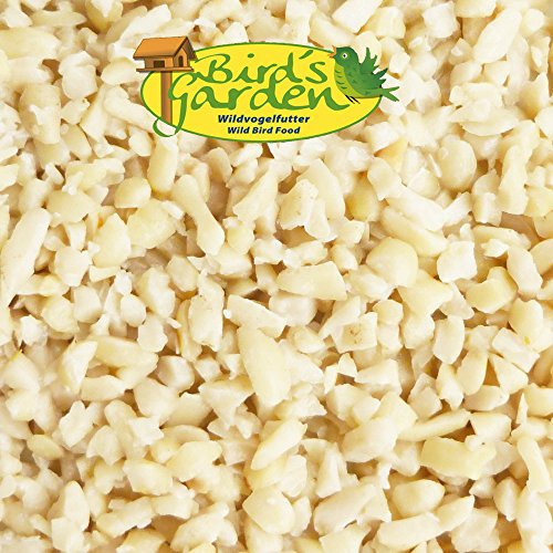 Samore 25 kg Erdnusskerne Weiss blanchiert gehackt vogelfood Erdnüsse Fettfutter Vogelfutter