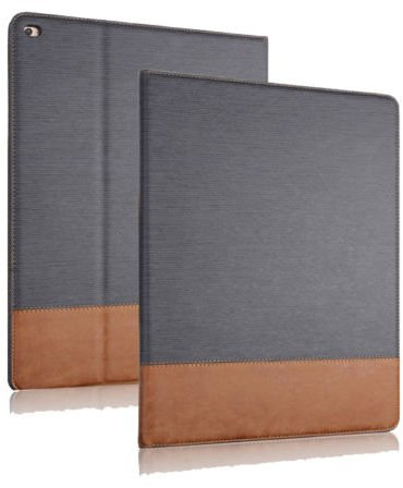 paracity Lujo PU Leather Folio Smart Card Wallet Carcasa para Apple iPad Pro 12.9 2015