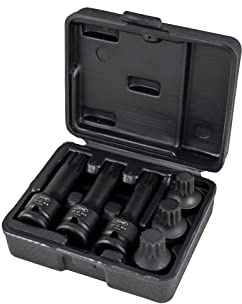 JBM 52546 Set mit 6 Aufsätzen XZN, 1,3 cm (1/2 Zoll) Stecknuss