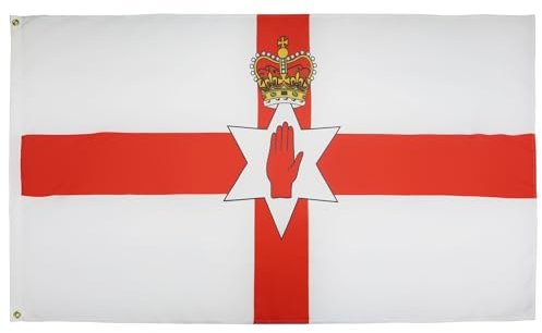 AZ FLAG - Flagge Nordirland - 150x90 cm - Irische Nordfahne Fahne 90 x 150 Cm Feiner Polyester - Flaggen
