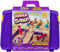 Kinetic Sand, Faltbarer Sandkasten mit 0,9 kg kinetischem Sand, inklusive Formen und Werkzeugen, sensorisches Spielzeug für Kinder ab 3 Jahren