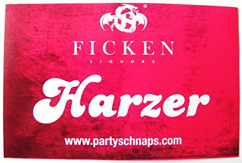 Ficken Likör - Verschiedene Aufkleber (Harzer)