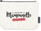 Manahia Pochette Cadeau Maman - Mamounette Plus Que Parfaite - 100% Coton - Cadeau Naissance Future Maman - Cadeau Anniversaire, Noël Maman - Trousse Mamounette - Fête des Mères