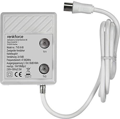 Renkforce Amplificatore TV via cavo 10 dB