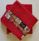 Sue Rossi Ltd Pack of 3 Luxury Cafe Cafe 100% Cotton Embroidered Hand Kitchen Tea Towels (red)