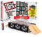 Tech Deck transformierendes Spiel- und Display-Rampen-Set und Tragetasche mit exklusivem Finger-Board, Spielzeug für Kinder ab 6 Jahren, Dusty Rose (Transparent)