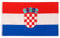 Banderas de aricona – bandera de croacia resistente a la intemperie con 2 ojales de metal - bandera nacional croata 90 x 150 cm