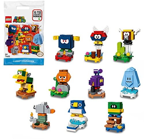 LEGO 71402 Super Mario Mario-Charaktere-Serie 4, 1 Figur (zufällige Auswahl), Spielzeug-Figuren zum Sammeln ab 6 Jahren