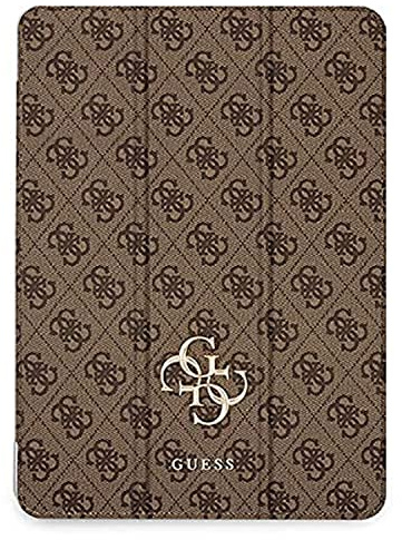 Guess GUIC12G4GFBR - Custodia a libro per iPad 12,9 2021, collezione 4G, colore: Marrone