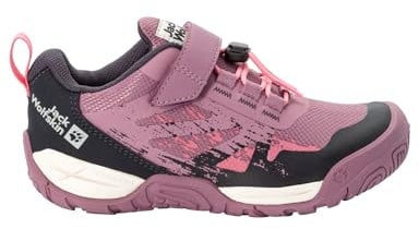 Jack Wolfskin Unisex Kinder Vili Action Low K, Farbe - Asche Mauve, 36 EU