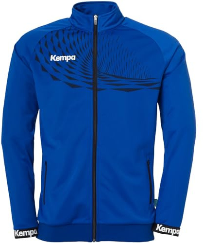 Kempa Boys' Wave 26 Poly Jacket Poly Jacket Men Boys Sport Football Training Jacket Sweatshirt Jacket Sweat Jacket