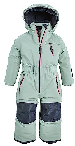 Killtec first instinct by killtec unisex Skijacke wasserdicht/Funktionsjacke mit Kapuze und Schneefang FISW 38 MNS SKI JCKT, dunkelblau, 110, 39916-000, stahlmint