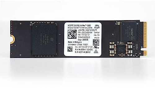 Western Digital OEM Gamer 256GB M.2 2280 Gaming Gen4 PCIe NVMe Disque SSD interne