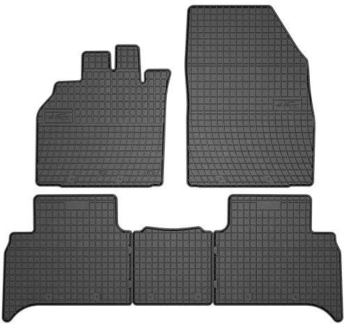 MOTOS Gummimatten Auto Fussmatte passend für Renault Scenic III 2009-2016 Verbessern Sie Ihren Reisekomfort mit Antirutschmatte Auto- Allwetter fußmatten Auto, Schutz vor Verschmutzung