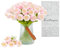 Justoyou Tulipani artificiali in seta rosa con steli, realistici al tatto, tulipani finti in lattice, fiori artificiali in scatola, per matrimoni, casa, giardino, decorazione (rosa -15)
