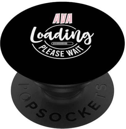 Ava Custom Personalisierte Baby Loading Shower Artikel Ankündigung PopSockets mit austauschbarem PopGrip