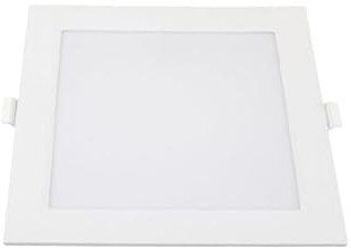 Optonica Mini-Panel, quadratisch, dünn, LED-Hintergrundbeleuchtung – 18 W – 225 x 225 mm – Naturweiß 4500 K