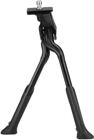 Lunaanda Patada de Bicicleta de Doble Pierna, Soporte de Bicicleta de Montaje Central, pie de Soporte para Bicicletas, Soporte para Dos Patas de Bicicleta, para montaña Bicicleta
