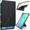 RollinCase Custodia per Samsung Galaxy Tab S9 FE 10.9 Pollici/S9 2023 11 Pollici con S Pen Holder, Cover Sottile Pieghevole in Pelle PU, Multi-Angolo Visualizzazione, Nero