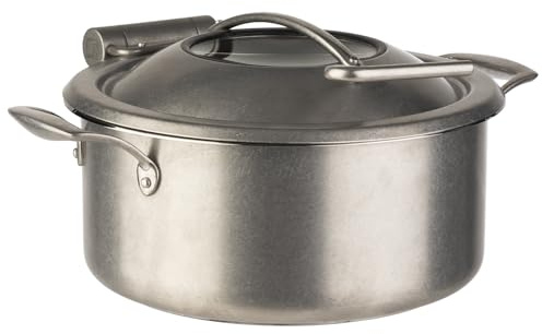 APS 12342 Chafing Dish Orbit, 4-TLG. Set Ø 30,5 cm, H: 17,5 cm18/8 Edelstahl, Vintage-Look