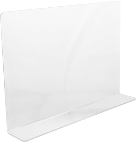 ERINGOGO Acrylic Sink Splash Guard Splashback for Bathroom Sink Water Barrier for Kitchen