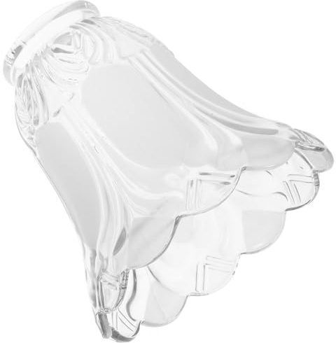 BESPORTBLE Abat-jour Verre Dépoli pour Suspension Abatjour Luminaire Remplacement pour Plafonnier Couverture de Lampe Verre et Lisse Compatible Avec Applique et Lustre