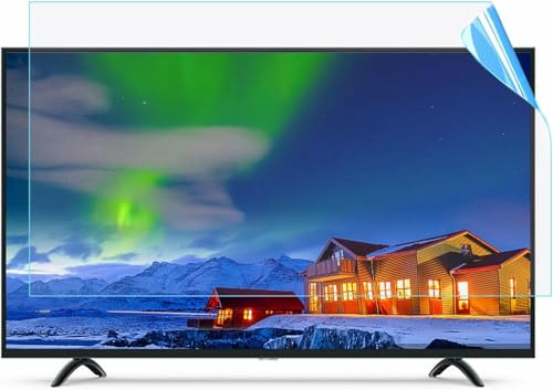 TV Screen Protector with Blue Light Protection, Scratch-Resistant Film for LCD, LED, OLED, QLED 4K TVs, 70-Inch (1563 x 908mm)