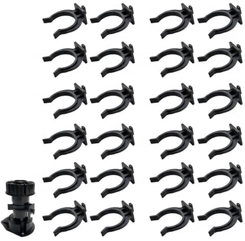 Attache Plinthe Cuisine,20 Pièces Fixation Plinthe Cuisine Support de Fixation Plastique Salle de Bain Fixation Pied Meuble pour Armoires,Tables et Panneaux de Bain