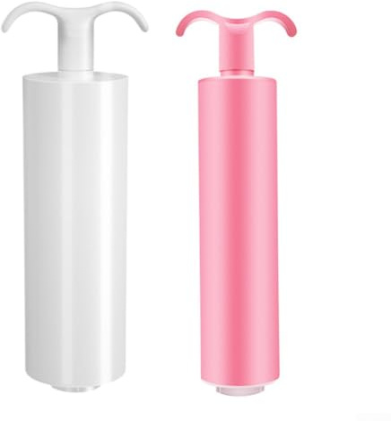 Lot de 2 pompes à air manuelles pour sacs de rangement sous vide, pompe manuelle pour enlever l'air et compresser les sacs pour économiser de l'espace