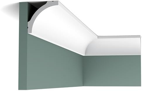 Eckleiste Stuck Orac Decor CB522 BASIXX Zierleiste Dekorprofil Stuck Dekor Wand Leiste Decken Leiste | 2 Meter