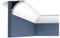 Eckleiste Stuck Orac Decor CB522 BASIXX Zierleiste Dekorprofil Stuck Dekor Wand Leiste Decken Leiste | 2 Meter