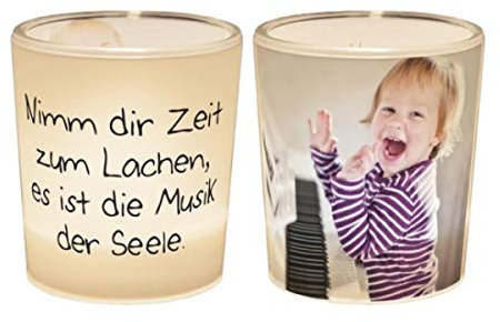 Teelichthalter Zeit zum Lachen 640648