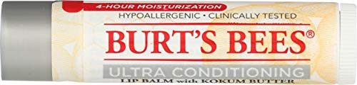 Burts Bees Ultra Conditioning Lip Balm for Unisex 0.15 oz Lip Balm 1 Tube