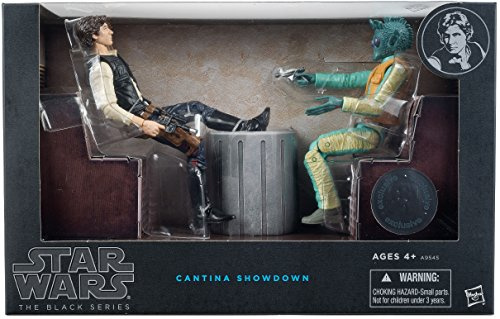 SDCC 2014 Star Wars Black Series 6-Inch Cantina Showdown Han Solo vs. Greedo Comic-Con Exclusive by Hasbro