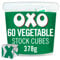 OXO 60 Full-Bodied Flavour Vegetable Stock Cubes, 378 g (Pack of 1)