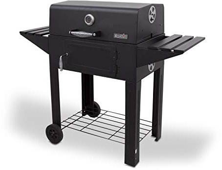 Char-Broil CB Santa Negro - Barbacoa (Negro, 1308,1 mm, 472,4 mm, 1041,4 mm, 28,6 kg)