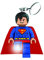 Lego LGLKE39 - Schlüsselhänger mit Lampe Superman, Mehrfarbig