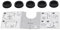 BSH Cookware Patches Adhesive Pads Silicone Pads Induction Hob Original Bosch Siemens 00577921 577921