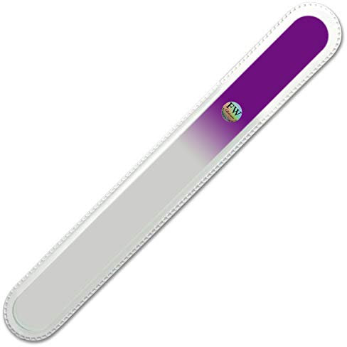 Professional Large Glass Nail File (purple)